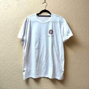 Stray Kids White Compass Emblem & Members Graphic Tee - Size L